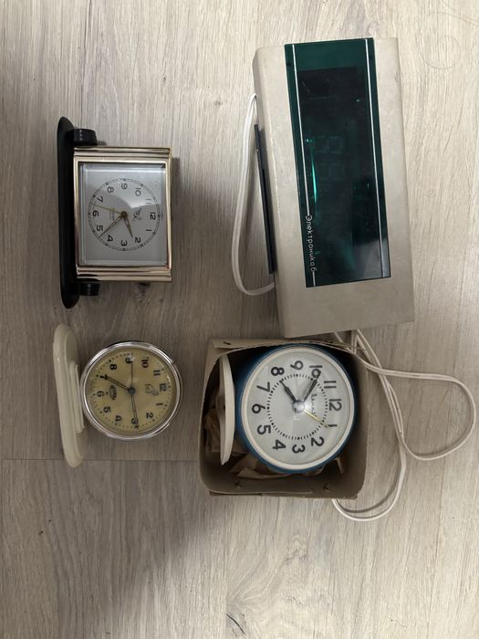 Будильники часи СССР