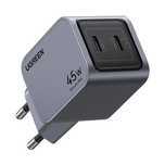 Ładowarka Sieciowa Ugreen Nexode Pro 45W, 2X Usb-C (Szara)