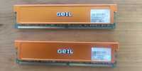 2x1 GB RAM Geil DDR2 6400  Dual Channel