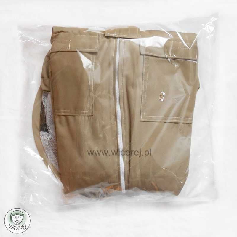 Bluza Pszczelarska Premium rozpinana z Kapeluszem rozmiar L