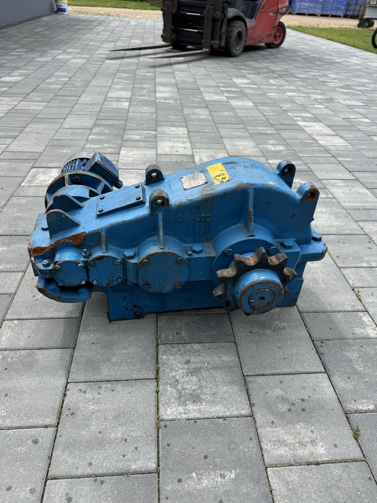 Motoreduktor przekładnia 3NM 400 WD reduktor podajnik do drewna i=252