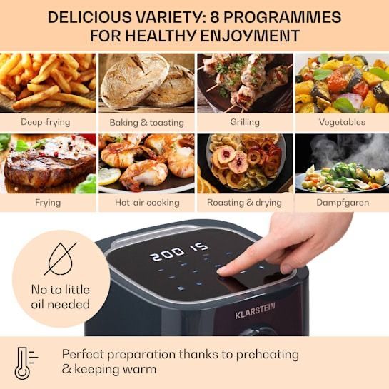 Аерогриль,фритюрниця з гарячим повітрям, фритюрниця.