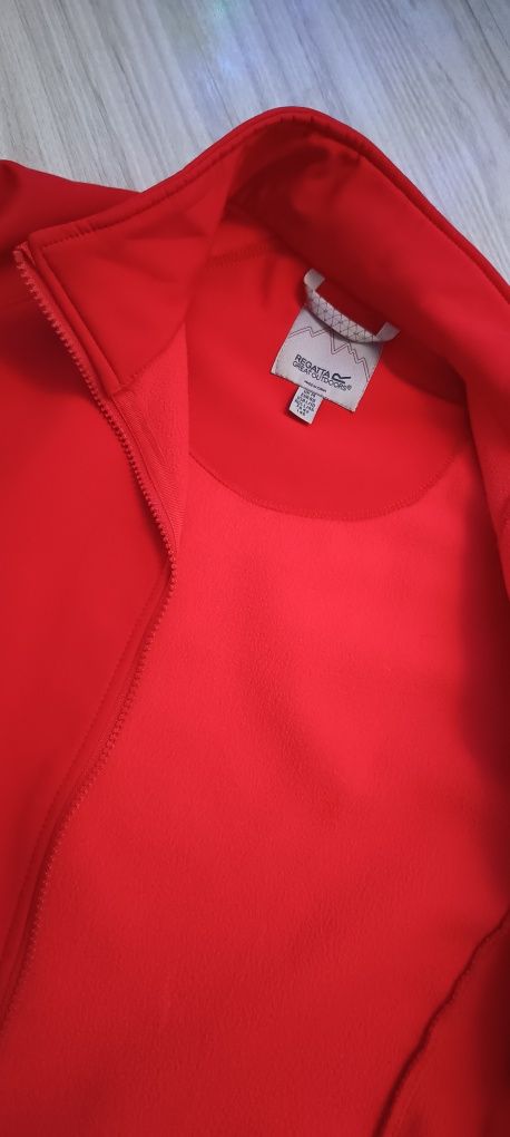 Czerwony sportowy polar bluza Regatta Softshell Membrana