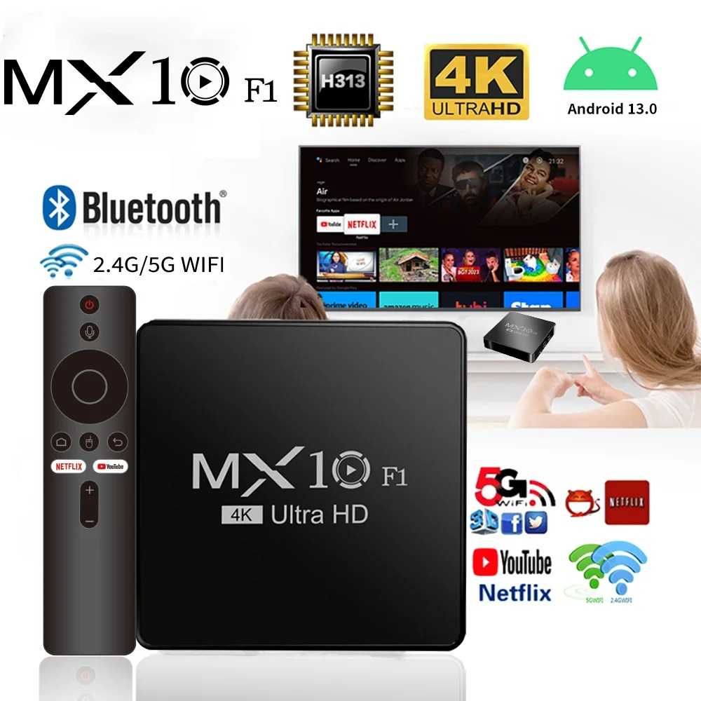 Inteligentny dekoder TV 4K Android 13 – streaming w Ultra HD!