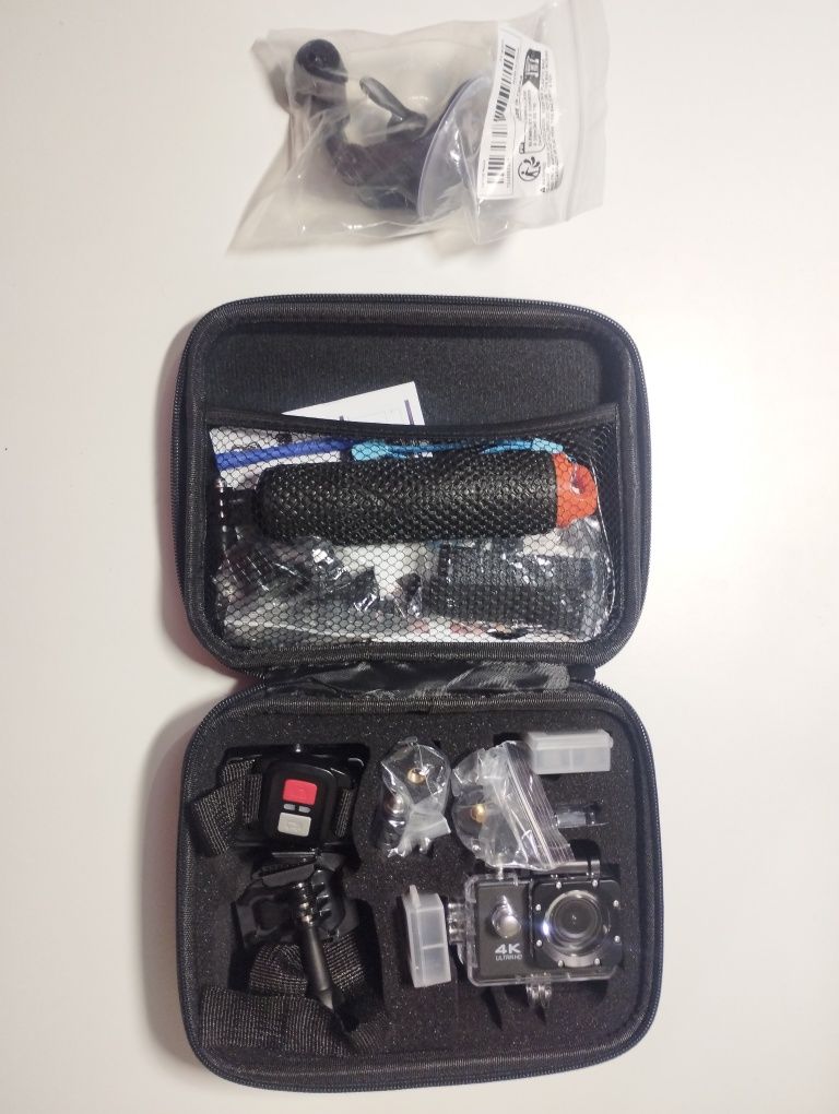 Action Cam 4k com controlo remoto
