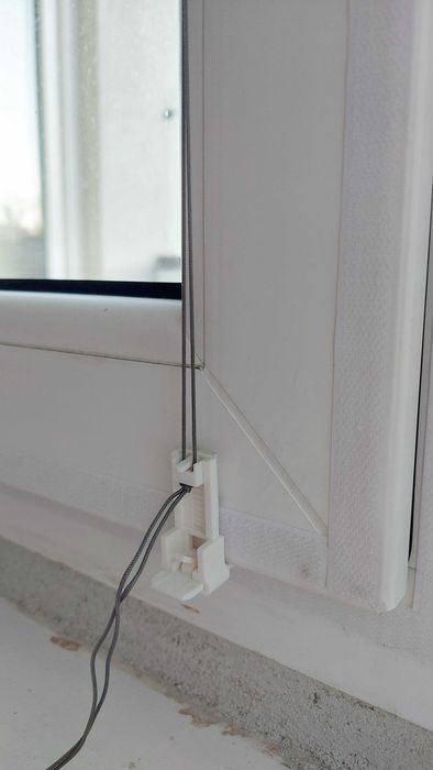 Roleta plisowana szara 67 x 150 cm, stan idealny