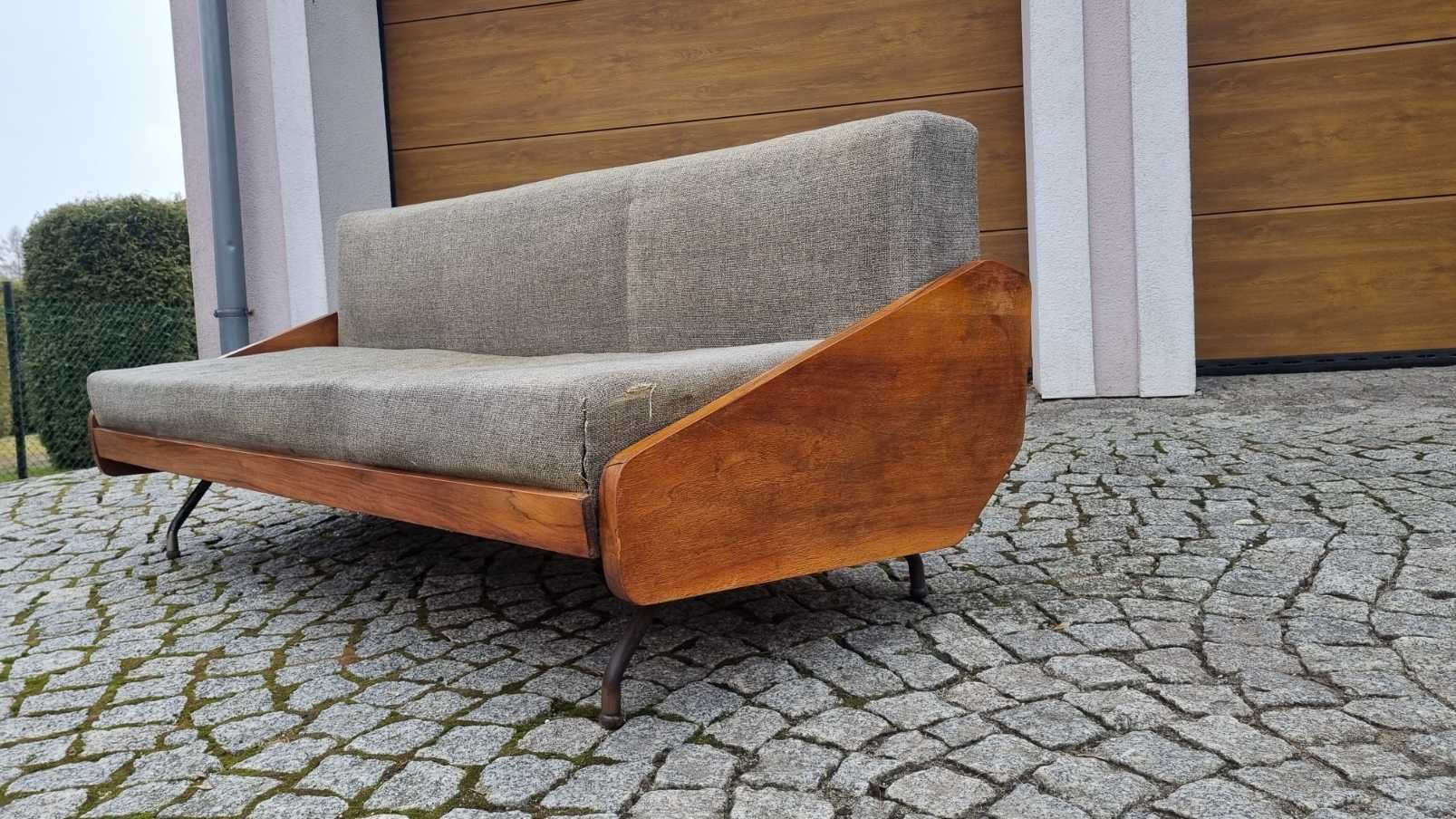 Sofa Kanapa PRL J. Różański design PRL lata 60 70 Vintage
