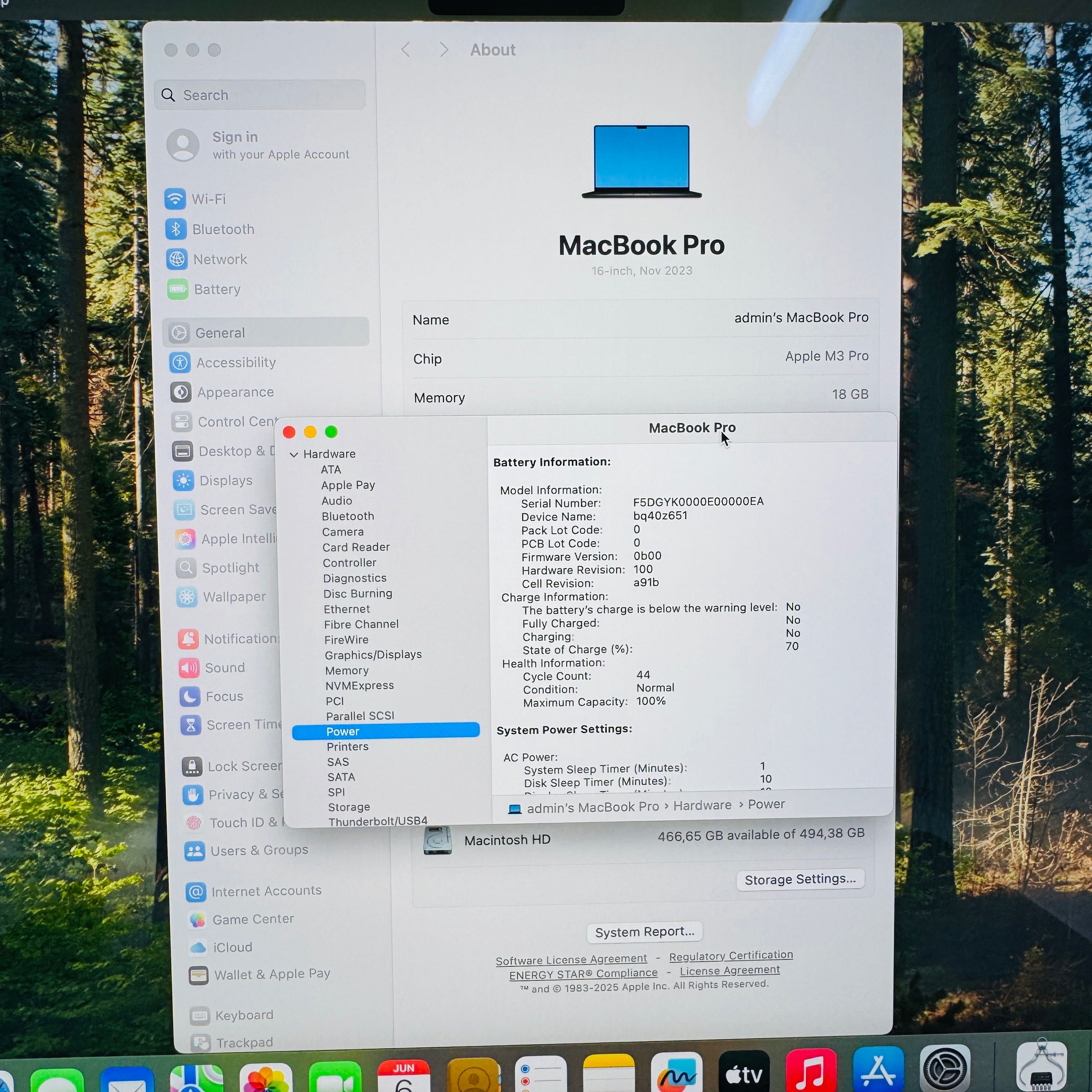 №2355	MacBook Pro 16 	Space Black	M3 Pro	18/512