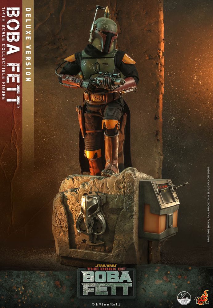 Фигурка 1/4 hot toys qs 23 THE BOOK OF BOBA FETT – BOBA FETT star wars