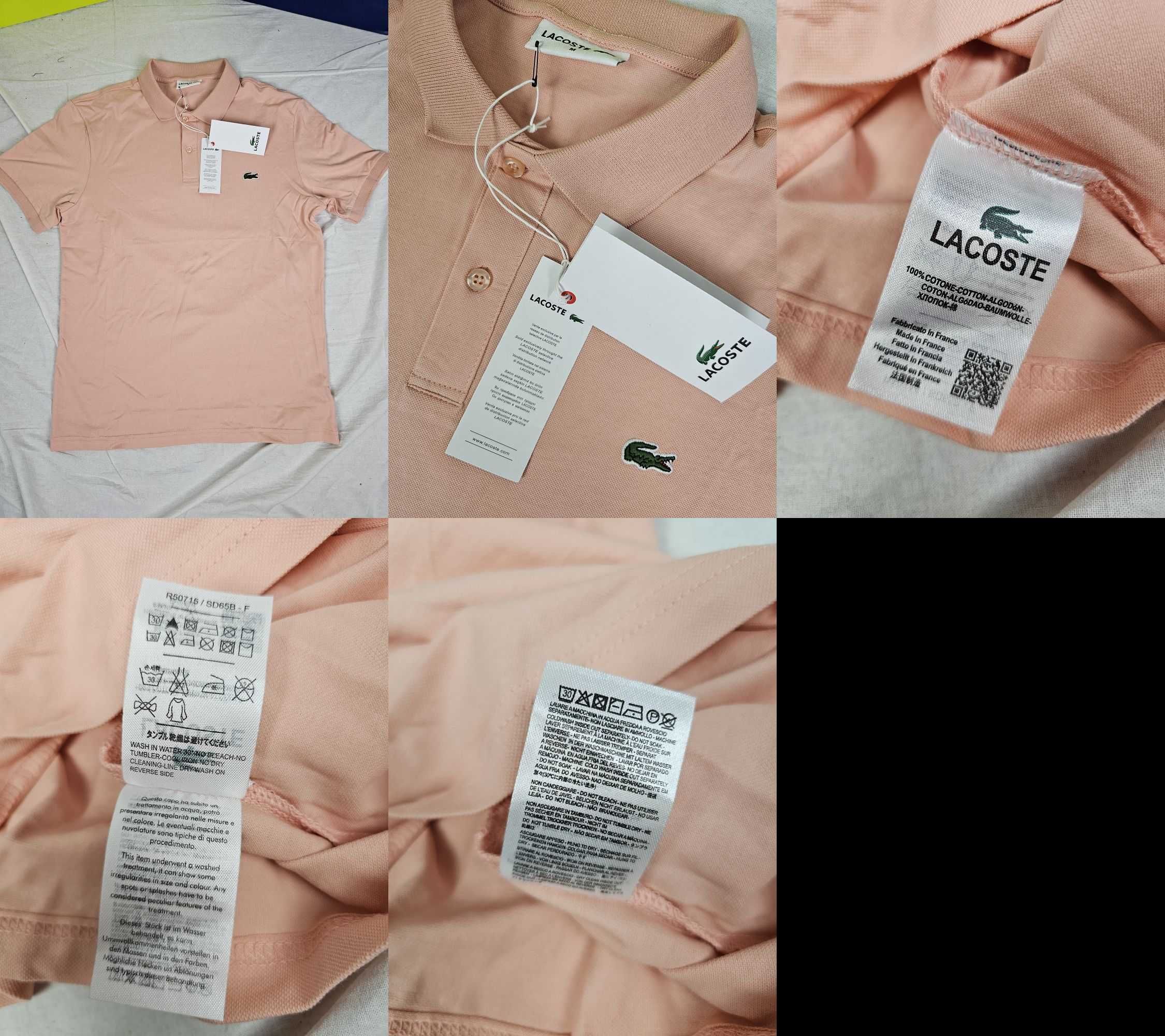Koszulka męska polo Lacoste nowość Ralph Lauren