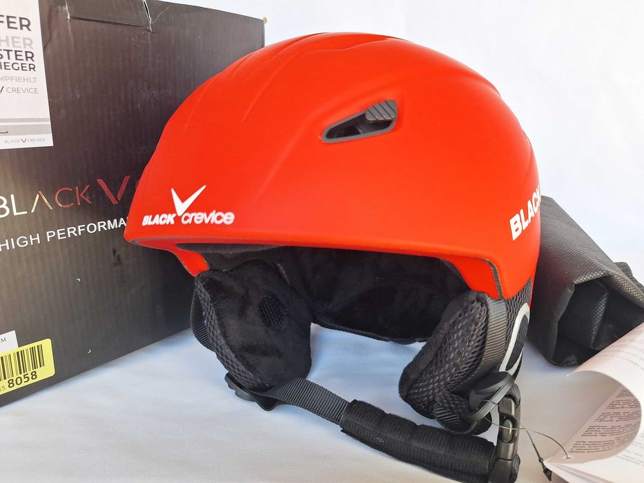Kask narciarski Black Crevice Kitzbuhel Red M 57-58cm