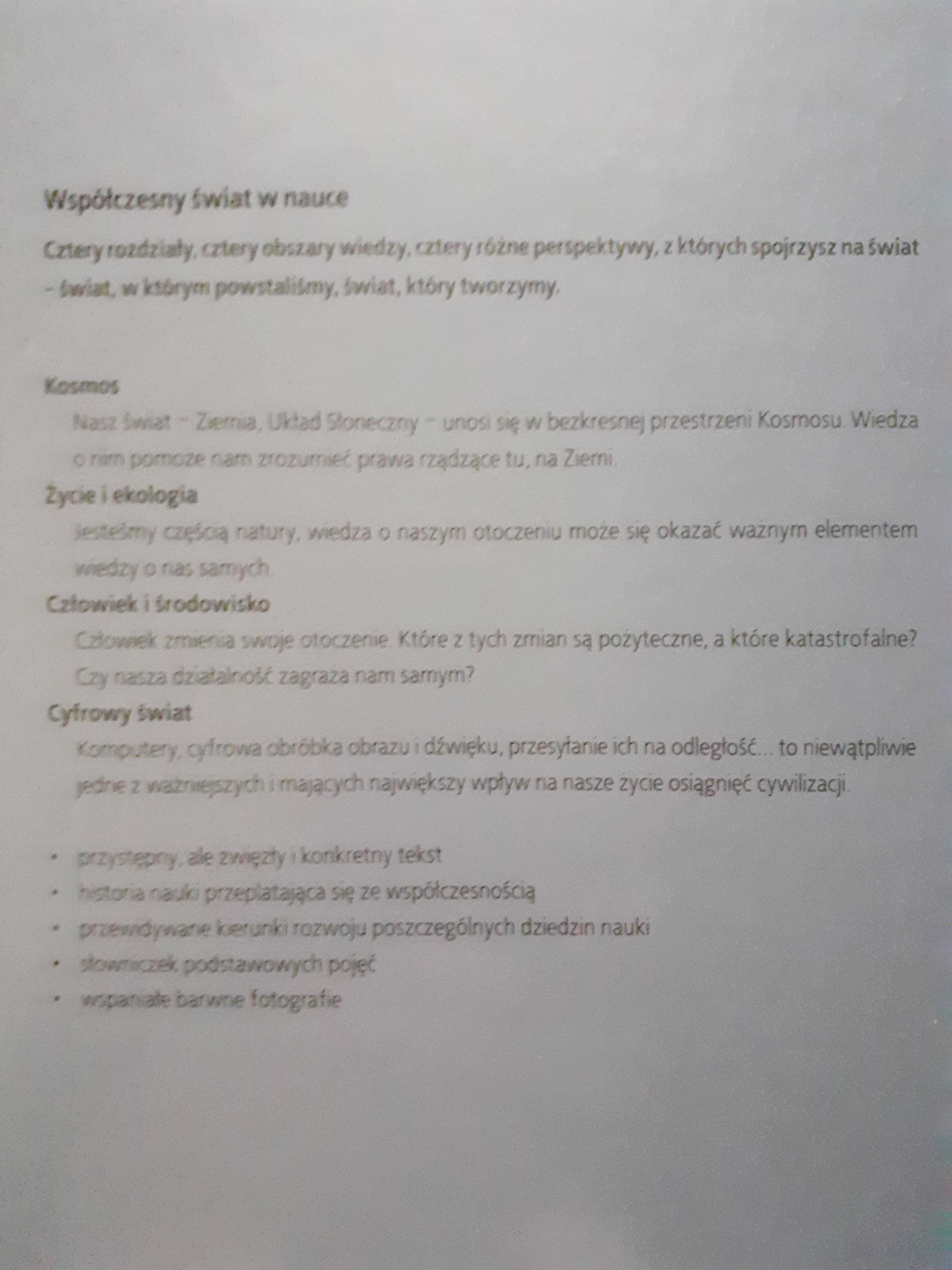 Książka "Współczesny Świat w nauce"