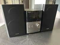 Wieża Panasonic SA-PM200 + Głośniki Philips MCD712 – Zestaw audio