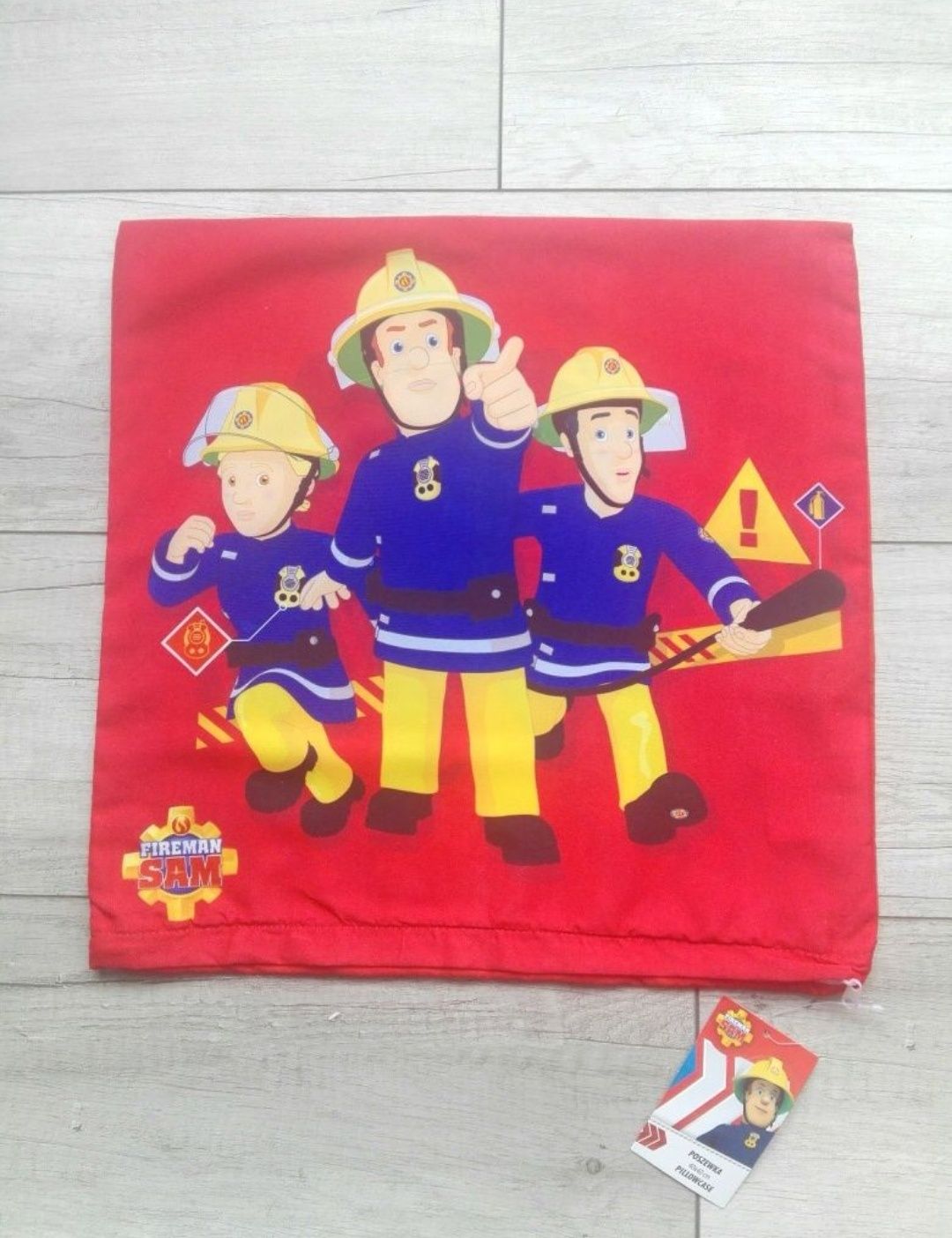 Nowa Strażak sam poszewka na poduszkę 40x40 jasiek