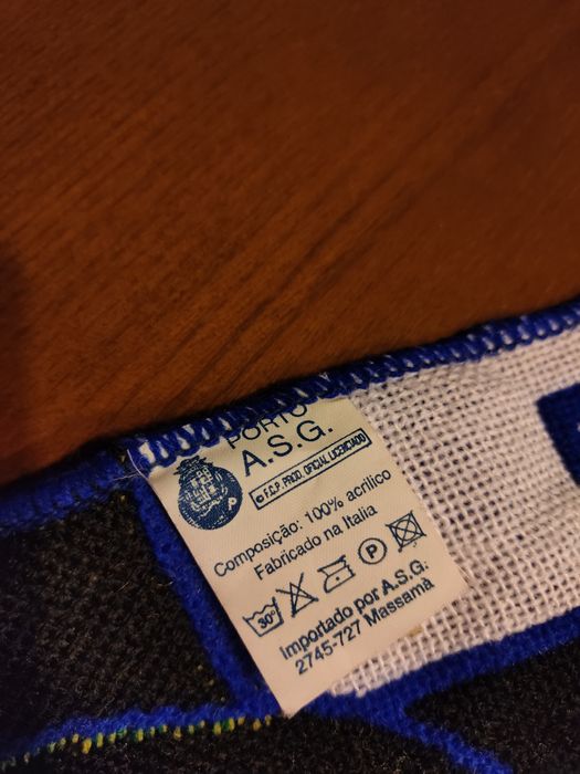 Cachecol Azul Futebol Clube Porto FCPorto FCP Produto Oficial
