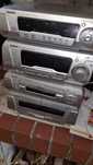 Technics zestaw Hi-Fi – wzmacniacz, CD, tuner, deck, kolumny + pilot