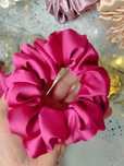 Scrunchie do włosów rozm M Jedwab