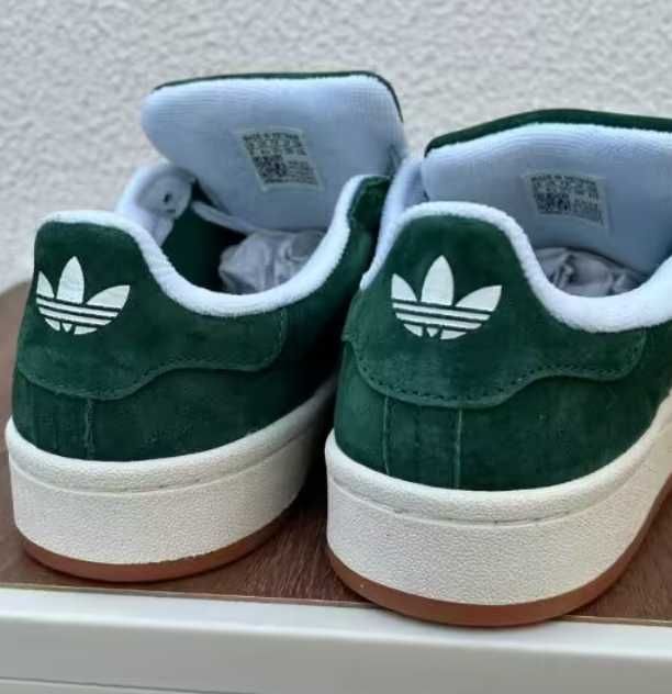 adidas Campus 00s DarkGreen Cloud White 41