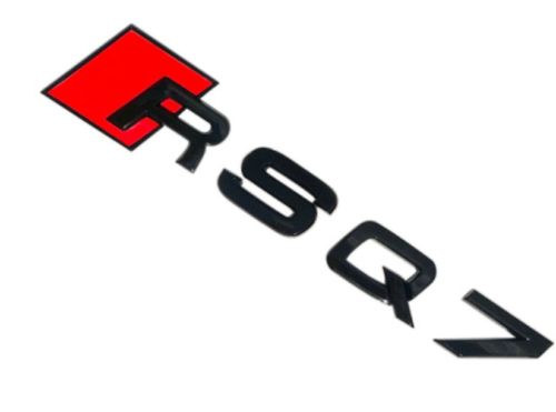 Z709 Letras Emblema Símbolo Traseiro Mala AUDI RS Q7