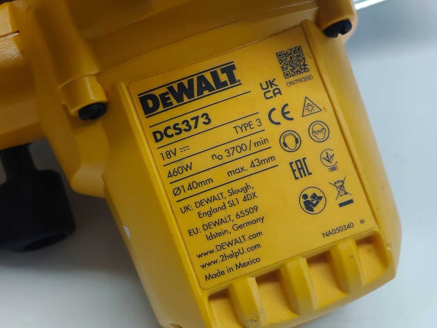 DEWALT DCS373 piła pilarka tarczowa 140 mm 18V do metalu BODY