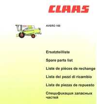 Katalog części Claas AVERO 160