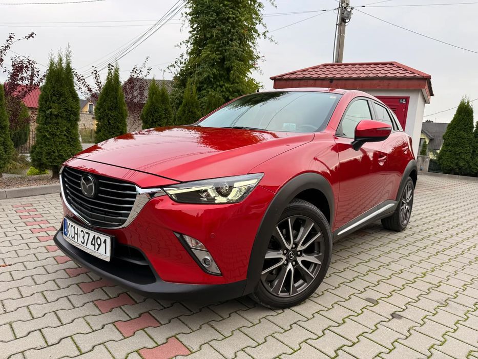 Mazda CX-3 2.0i_AutoMat~Tylko67TysPrzebiegu~HeadUp~Bliss~Radar~MaxWersja~UNIKAT