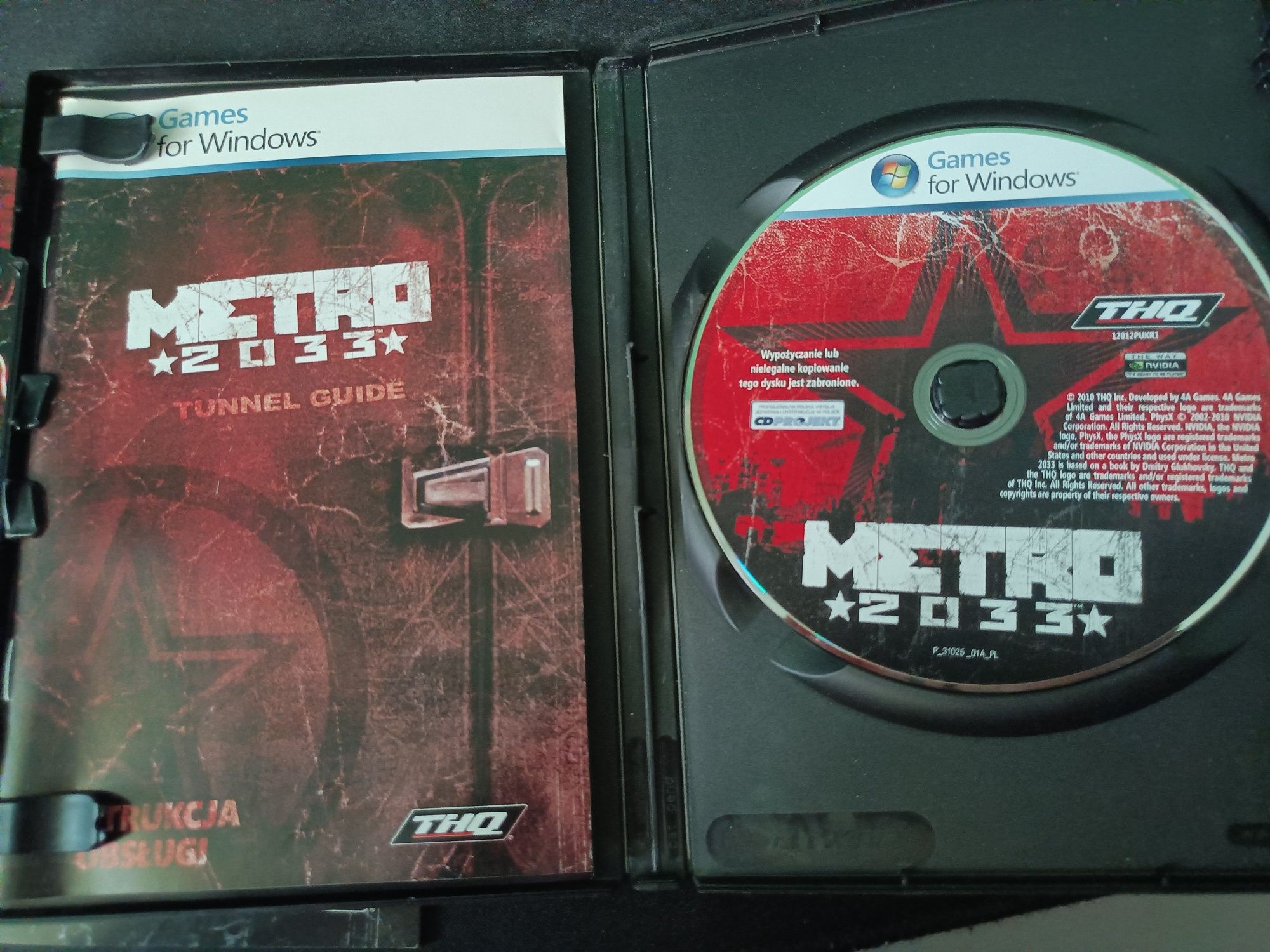 Metro 2033 Platynowa Kolekcja,gra pc+ poradnik