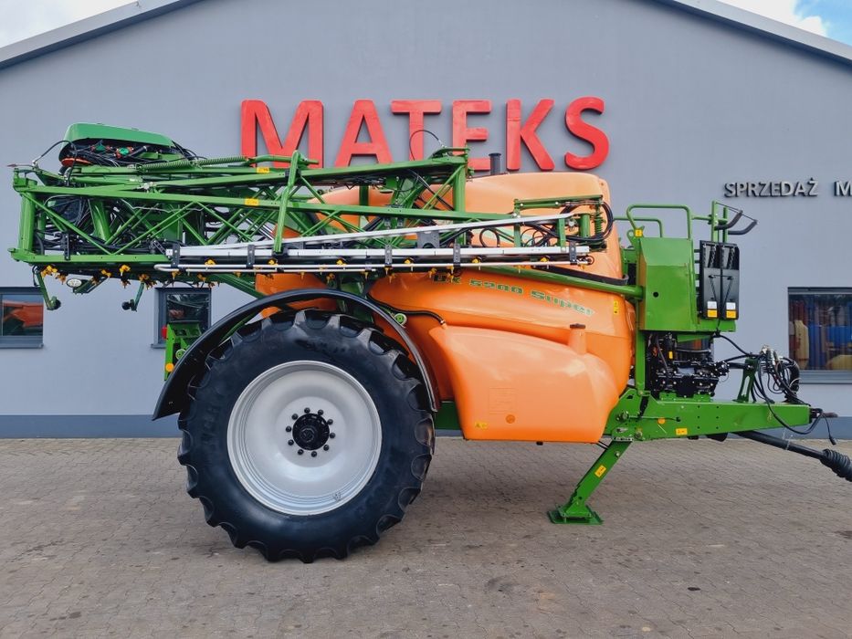 Opryskiwacz Amazone UX 5200 30,33m 2015r GPS CCI100 Skrętne koła DC