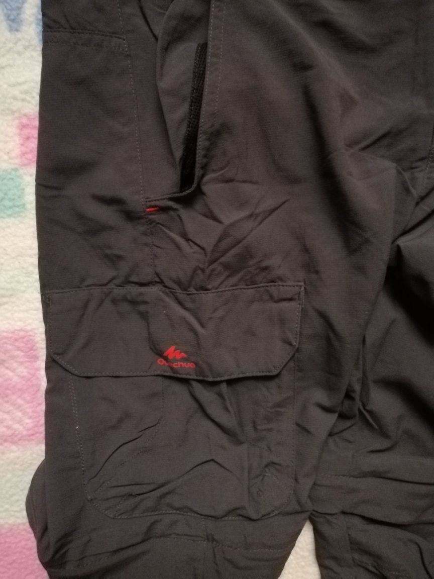 Дитячі штани-трансформери MH550 для туризму. QUECHUA
