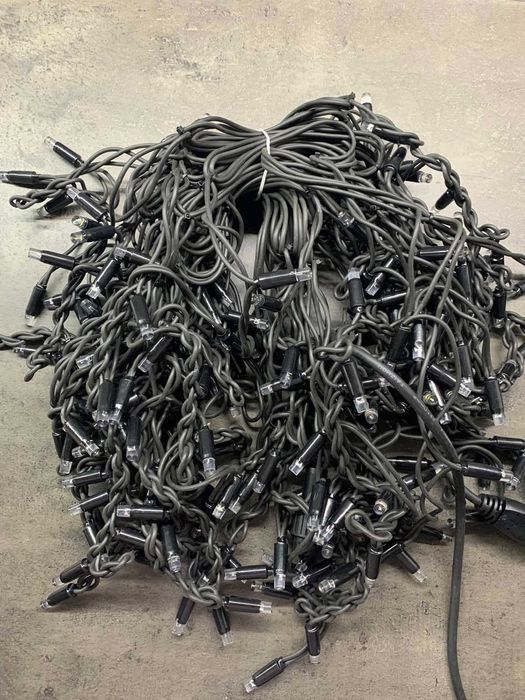 Новорічна гірлянда нитка ,Новогодняя Гирлянда (Нить 20м ) IP 68/Гарант