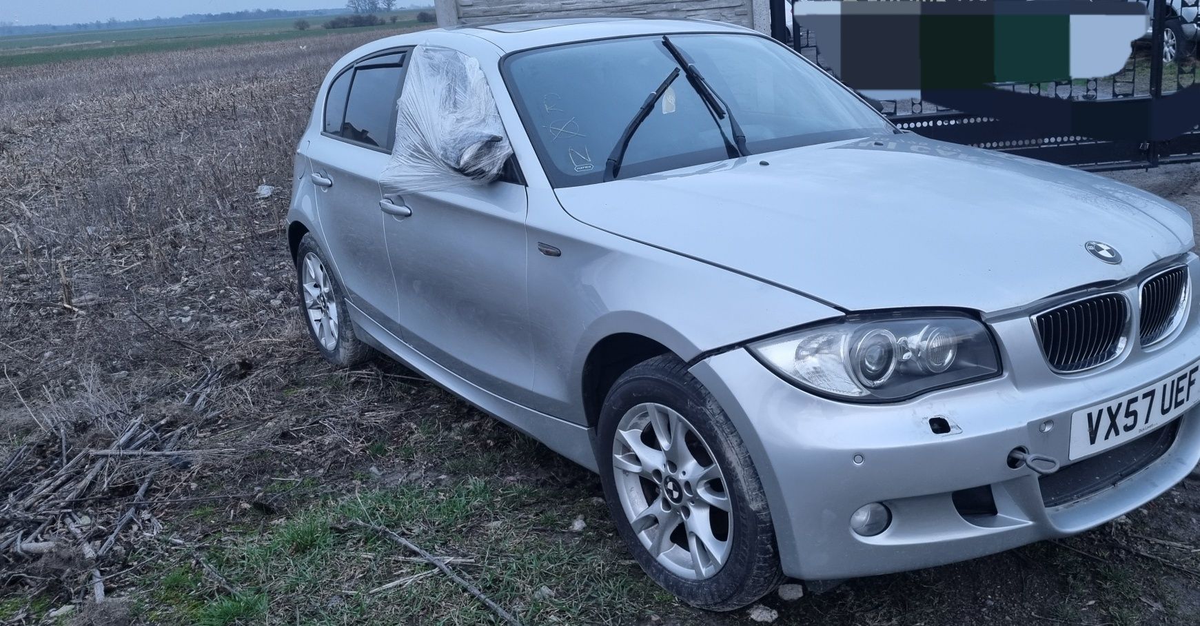 Bmw e87 drzwi,pas przedni , zbiornik, chłodnice diesel mpakiet 354/7