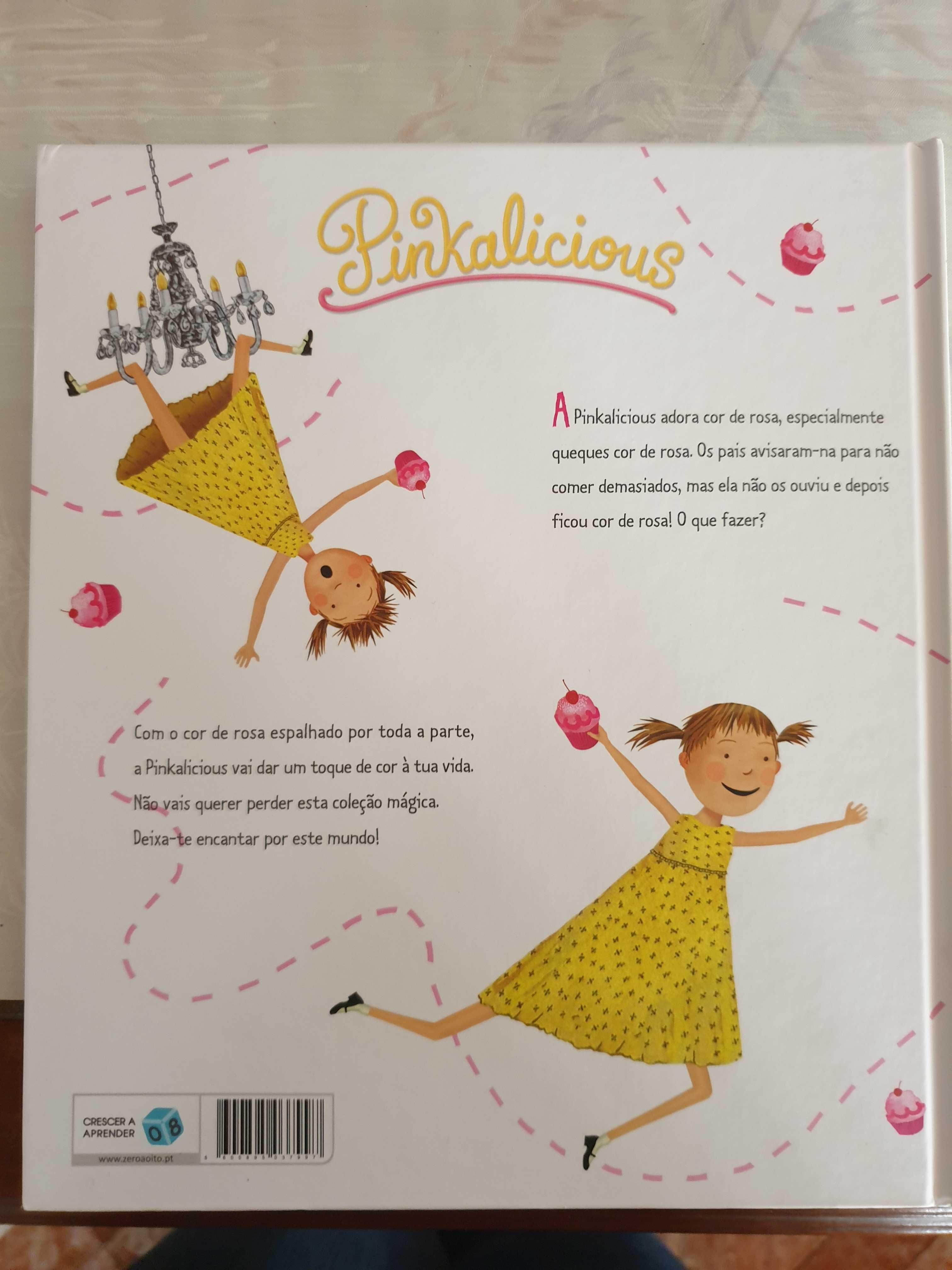 Livro " Pinkalicious" - O mundo cor de Rosa.