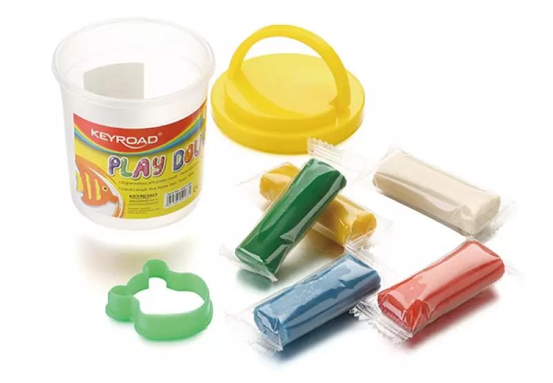 Ciastolina Keyroad z foremkami (5 sztuk). Keyroad. Nowy Produkt