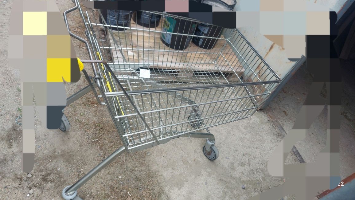 Wózek sklepowy magazynowy używany