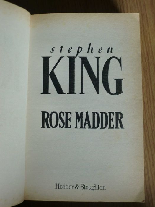 Rose Madder
de Stephen King