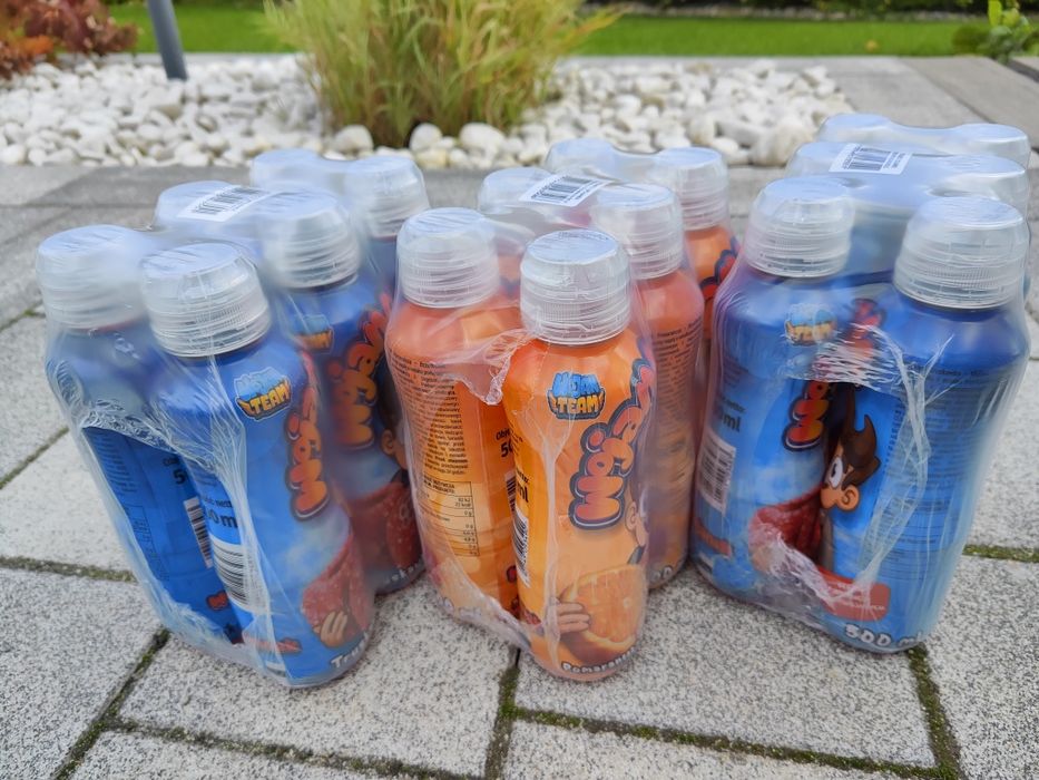 18 x napój Wojanek, dwa smaki