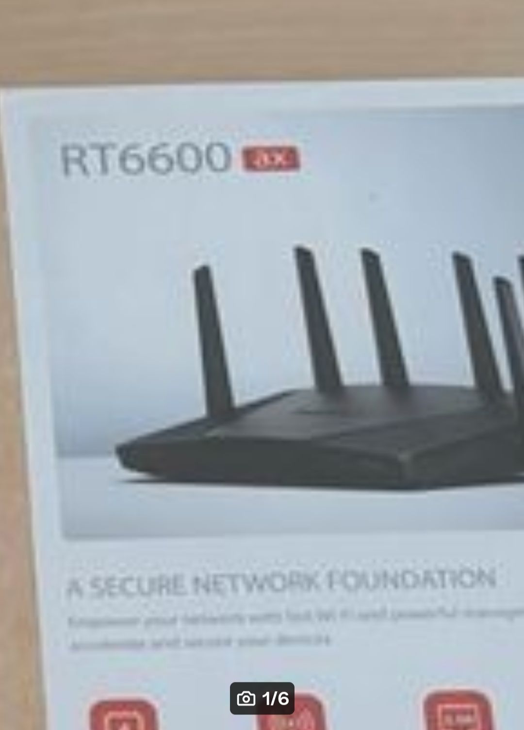 Synology RT6600ax router. 100% sprawny.