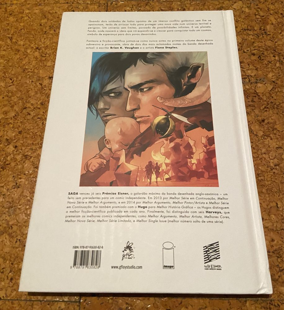 Saga volume 1 - brian vaughan (capa dura)