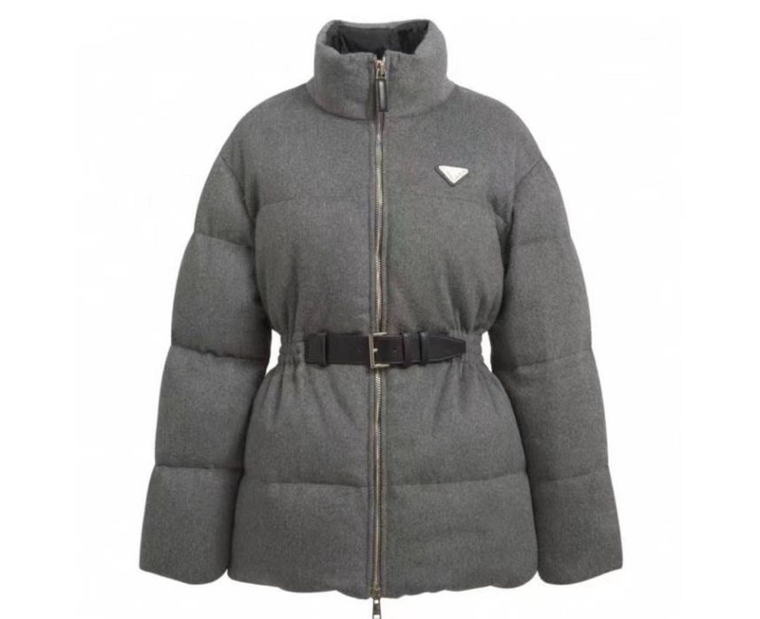 Пуховик жилетка з вовни Прад