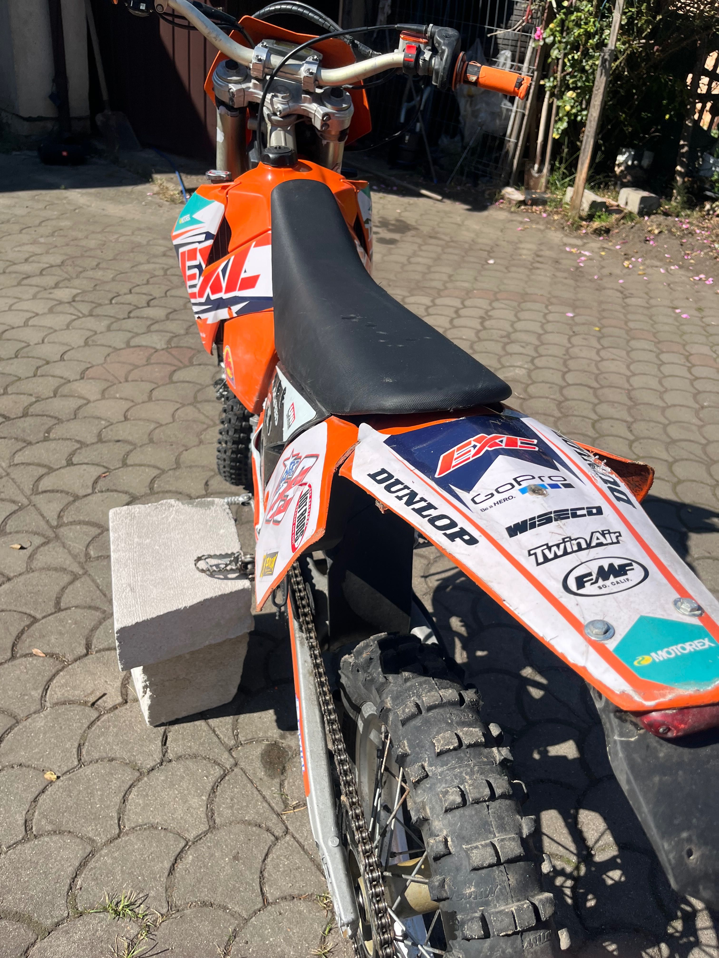 KTM exc 125 zarejestrowany