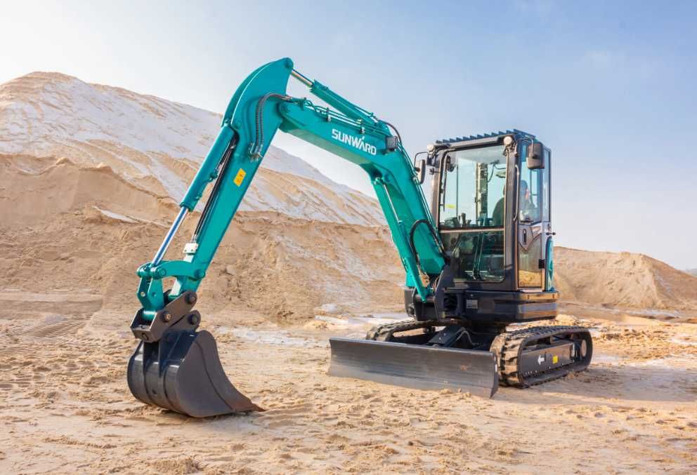 Послуги оренда Міні-екскаватор SUNWARD SWE35UF