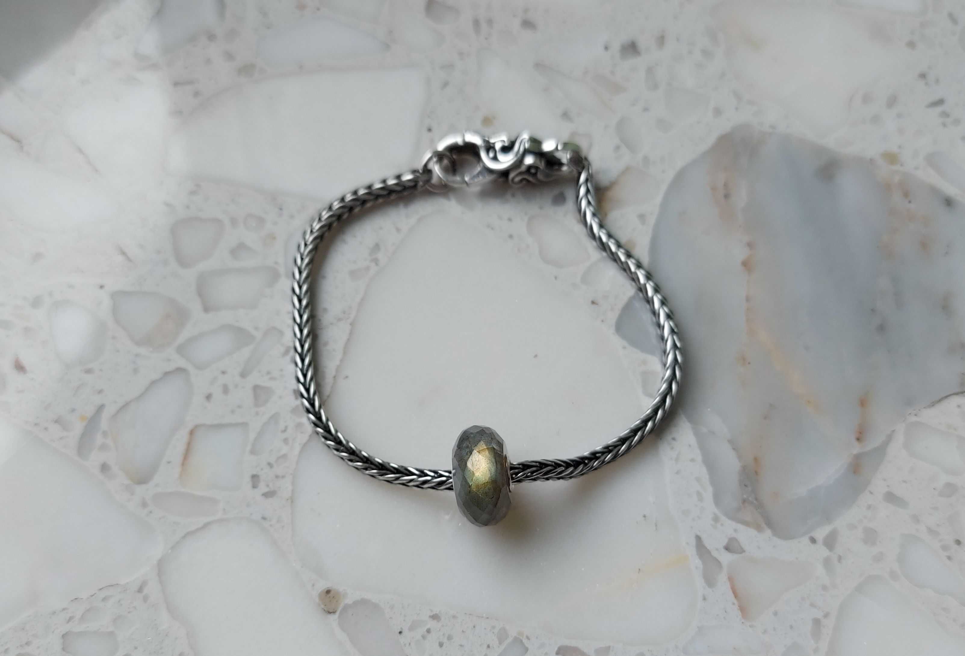 Trollbeads Labradorite Labradoryt Charms 4 (Nowy)