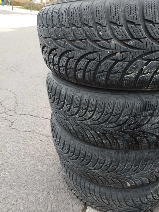 Koła zimowe Volvo_ 15" 5x108 _ felgi stalowe + opony Nokian