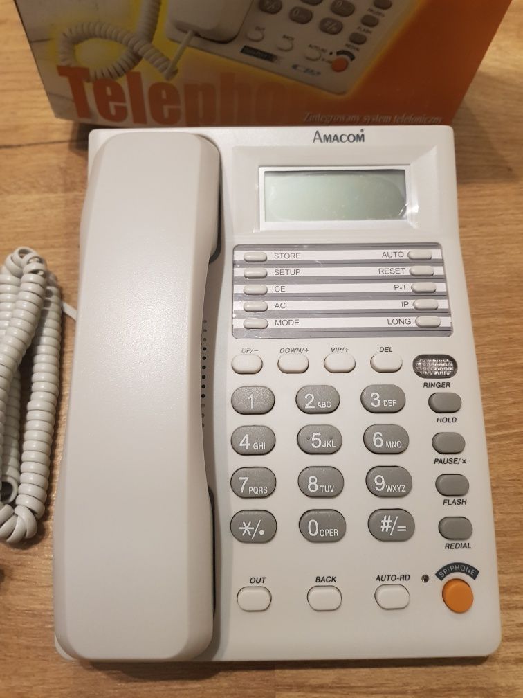 Telefon stacjonarny Amacom AMC-50 nowy