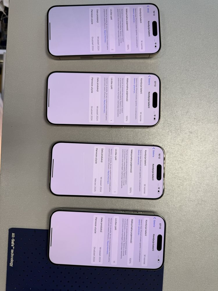 SMARTFON Apple Iphone 16 pro 128gb 100% kondycja jak nowe