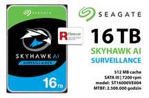 NOWY DYSK! Seagate SKYHAWK 16TB ST16000VE004 SATA Gwarancja Producenta