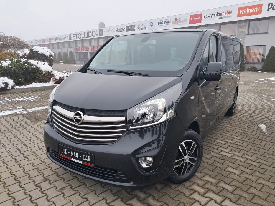 Opel Vivaro 1.6*145ps*LONG*1WŁ*navi*2xKLIMA*SERWIS A.S.O*tempomat