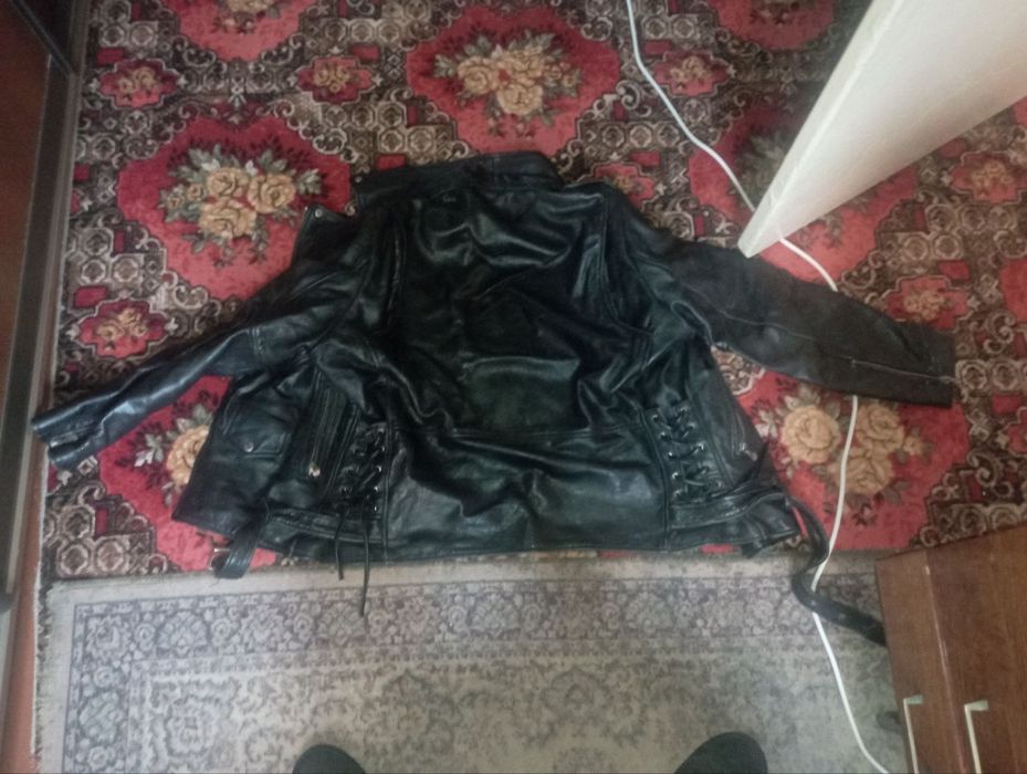 Косуха мужская натуральная кожа