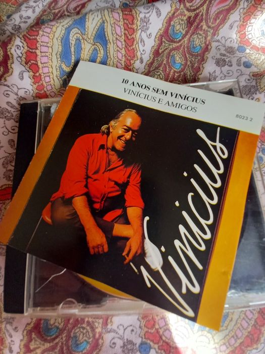Cd de música brasileira Vinícius