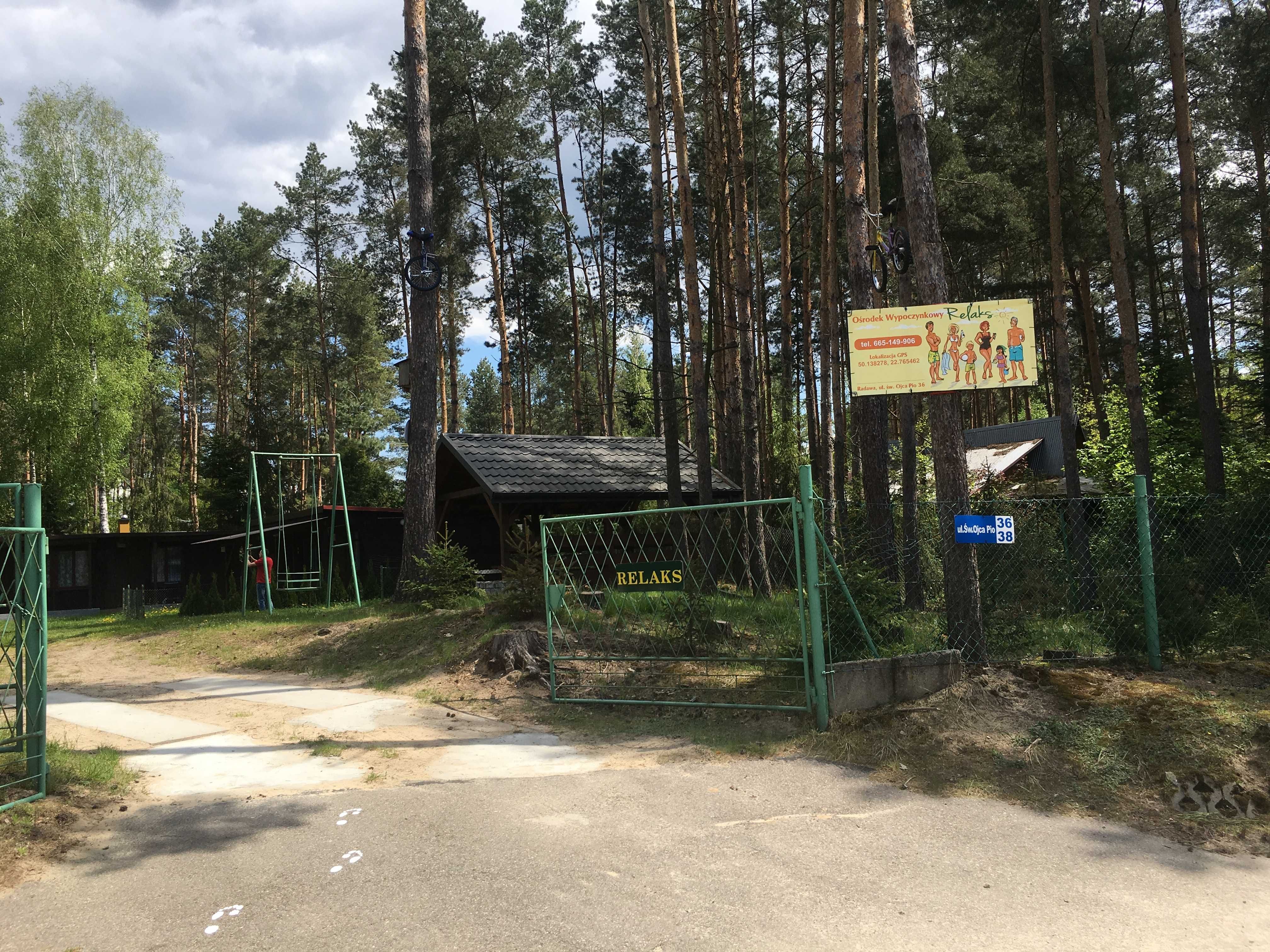 Ośrodek Wypoczynkowy Relaks domki letniskowe wśród lasów sosnowych